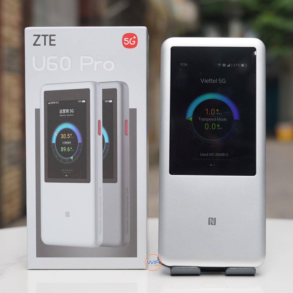 Bộ Phát WiFi 5G Di Động ZTE U60 Pro MU5250 - Ảnh 3